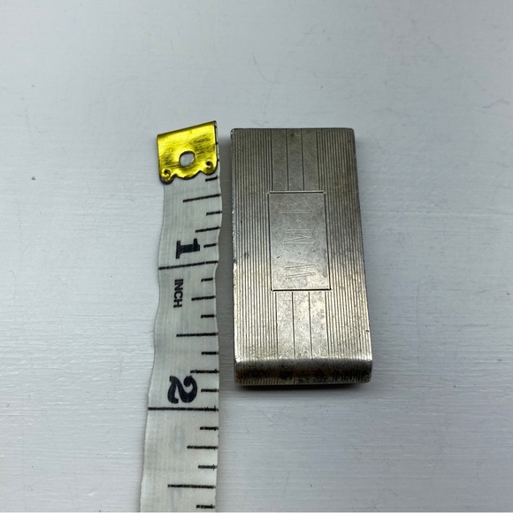 Vintage Engraved Sterling Silver Money Clip Emgraved W.M.B. Made by B.A.B. - Picture 9 of 11